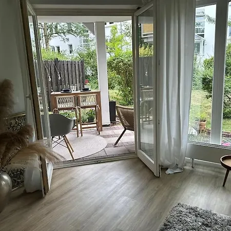 Daire Ruhige Stadtperle Mit Garten Wiesbaden